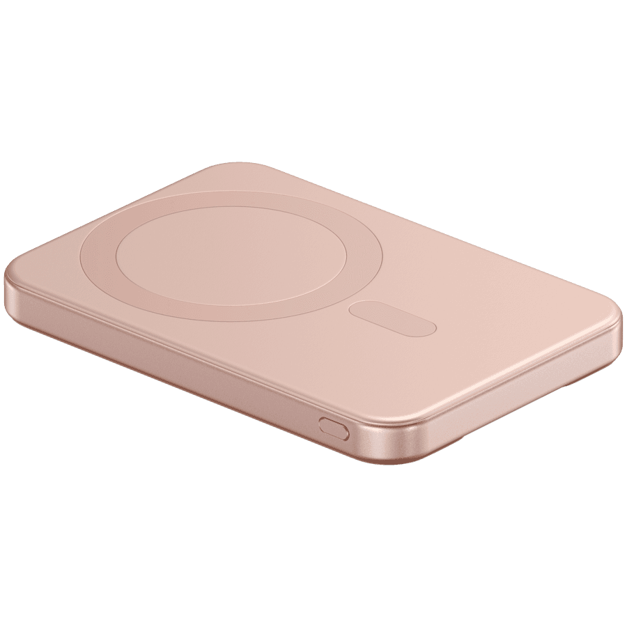 SATECHI Qi2 5K Magnetic Power Bank with Stand (Desert Rose) 3