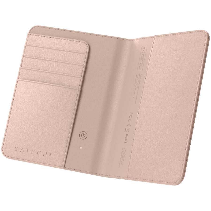 SATECHI Vegan-Leather FindAll Passport Cover (Desert Rose) 4