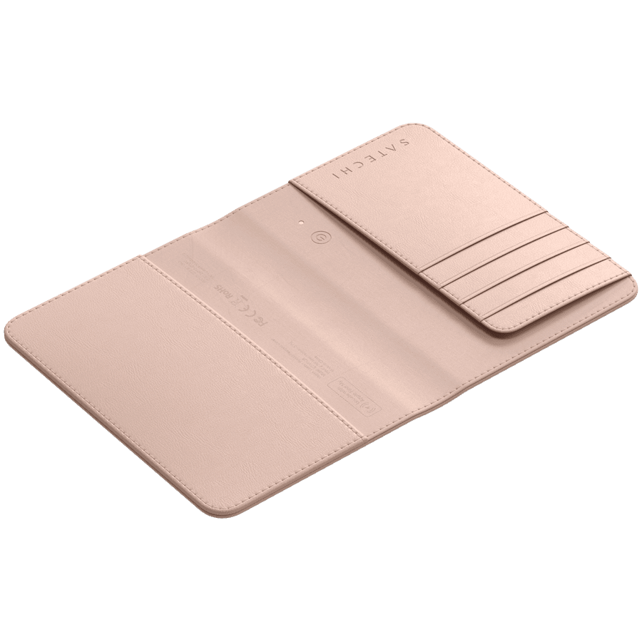 SATECHI Vegan-Leather FindAll Passport Cover (Desert Rose) 5