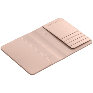 SATECHI Vegan-Leather FindAll Passport Cover (Desert Rose)