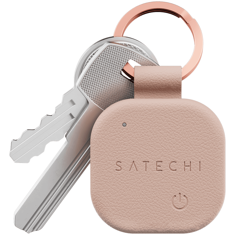SATECHI Vegan-leather Findall Keychain (Desert Rose) 3