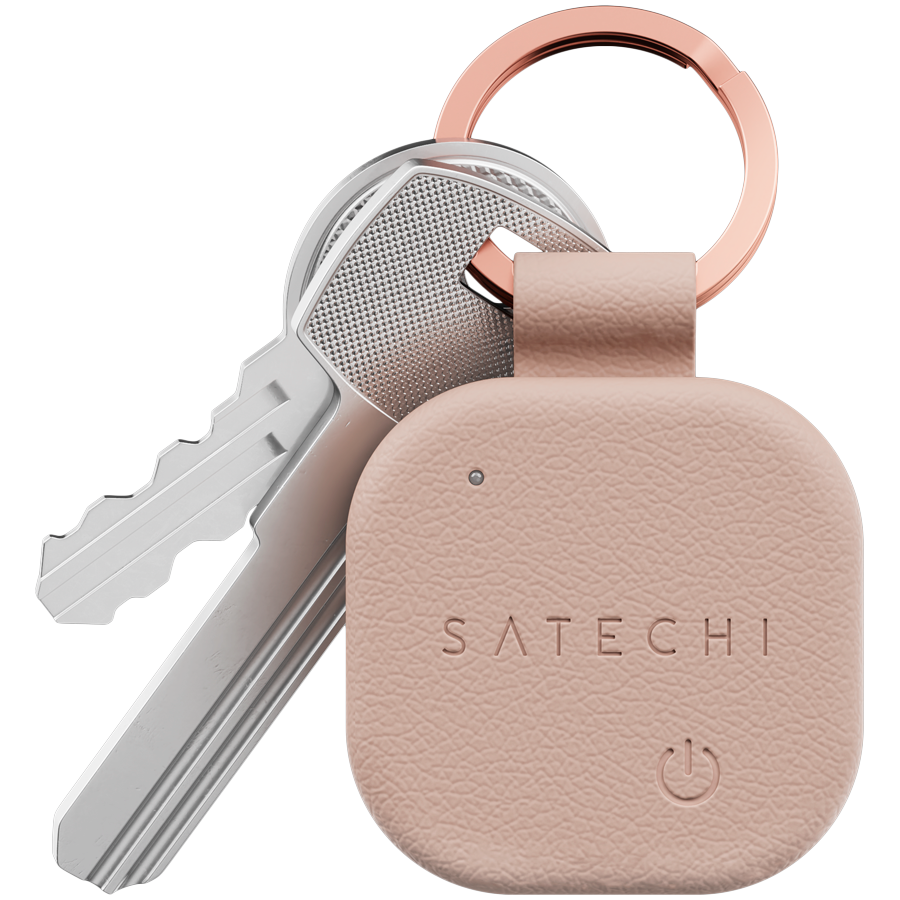 SATECHI Vegan-leather Findall Keychain (Desert Rose)