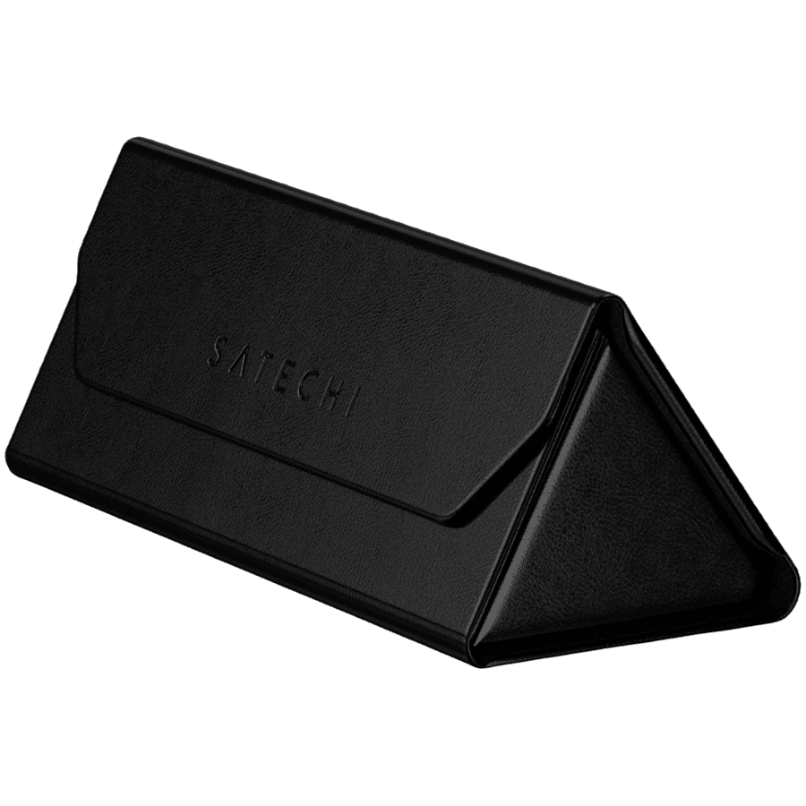 SATECHI Vegan-Leather FindAll Glasses Case (Black)