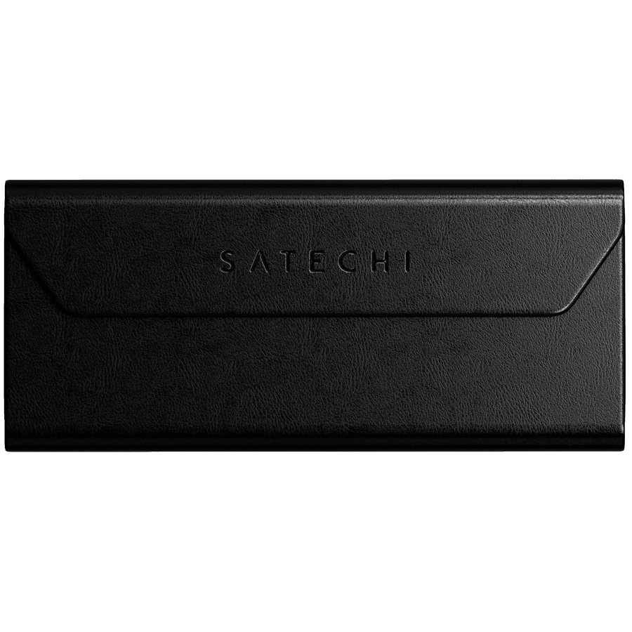 SATECHI Vegan-Leather FindAll Glasses Case (Black) 4