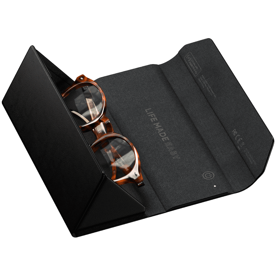 SATECHI Vegan-Leather FindAll Glasses Case (Black) 6