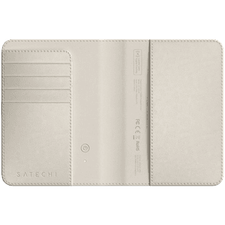 SATECHI Vegan-Leather FindAll Passport Cover (Sand)