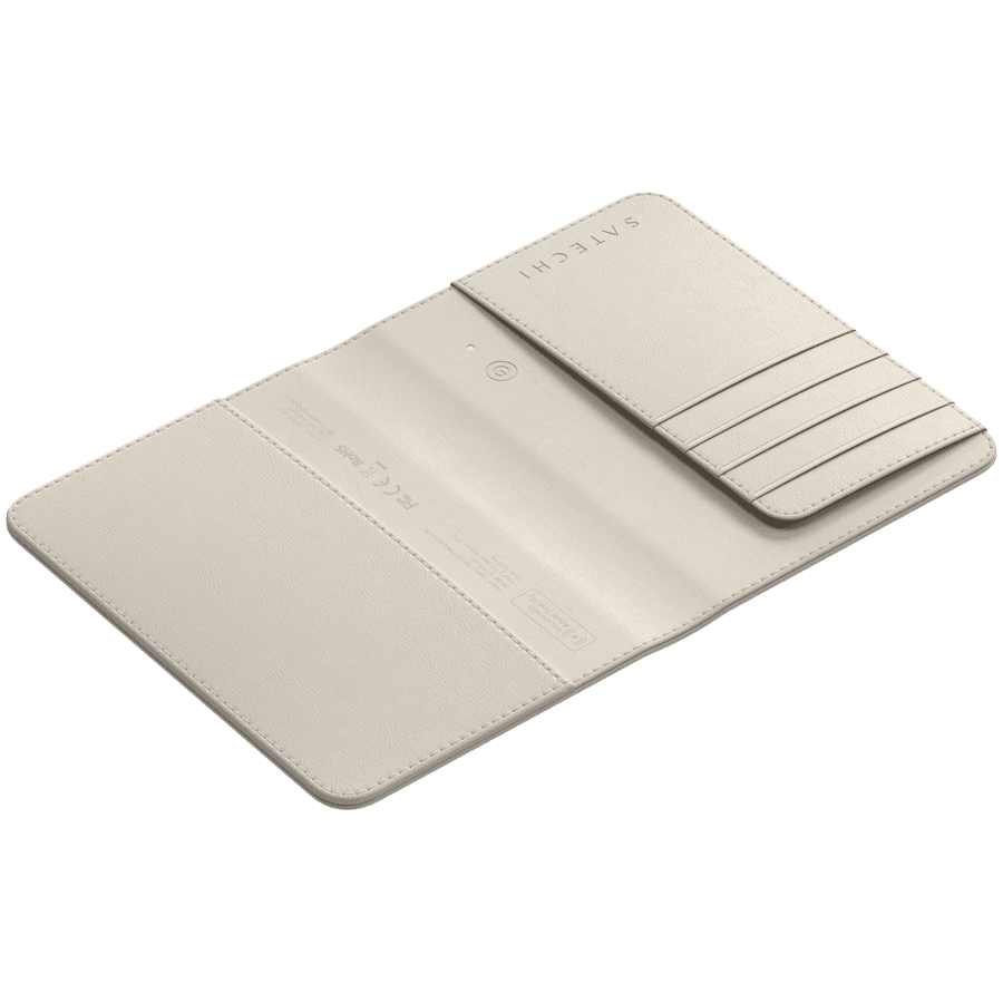 SATECHI Vegan-Leather FindAll Passport Cover (Sand) 5