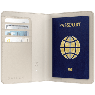 SATECHI Vegan-Leather FindAll Passport Cover (Sand)