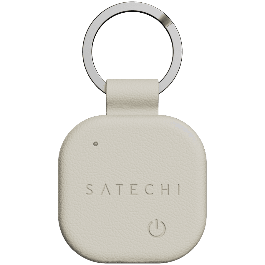 SATECHI Vegan-leather Findall Keychain (Sand)