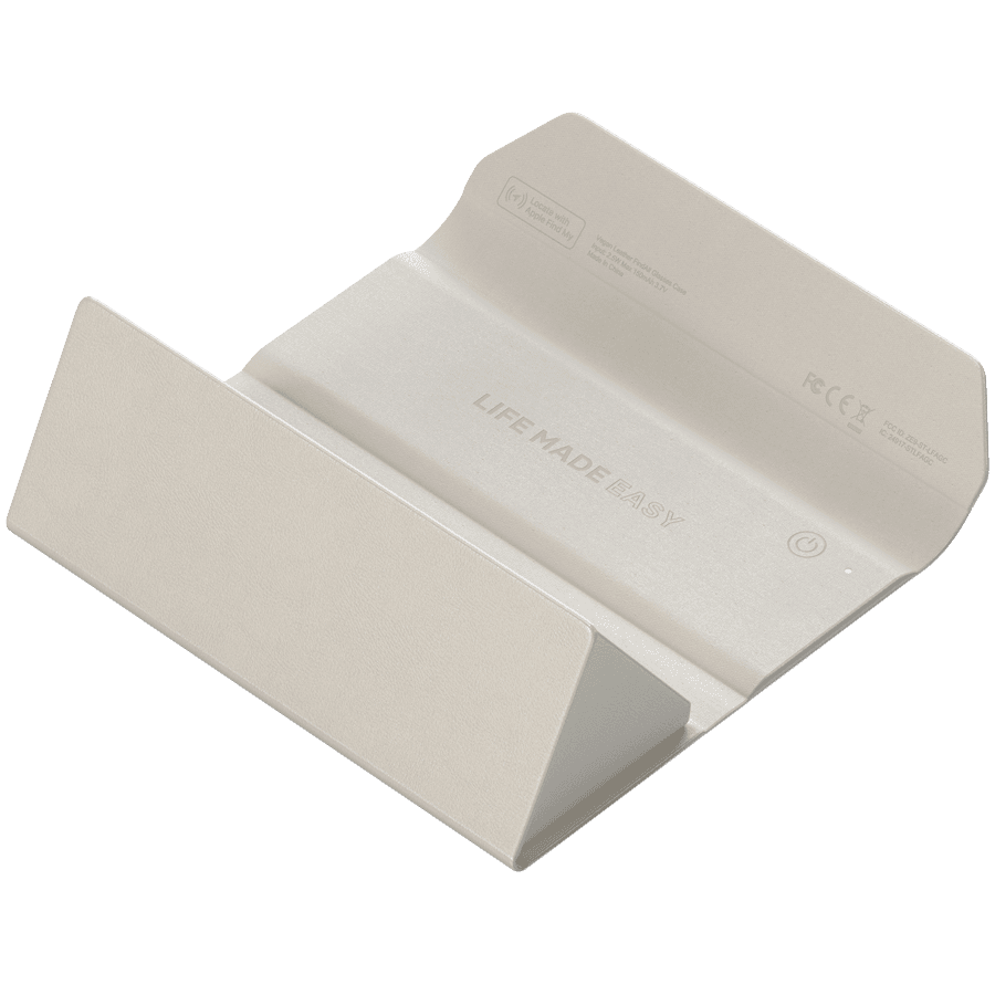 SATECHI Vegan-Leather FindAll Glasses Case (Sand) 5