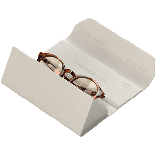 SATECHI Vegan-Leather FindAll Glasses Case (Sand)