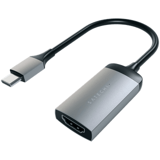 SATECHI Aluminum Type-C to HDMI Adapter 4K 60Hz Space Gray