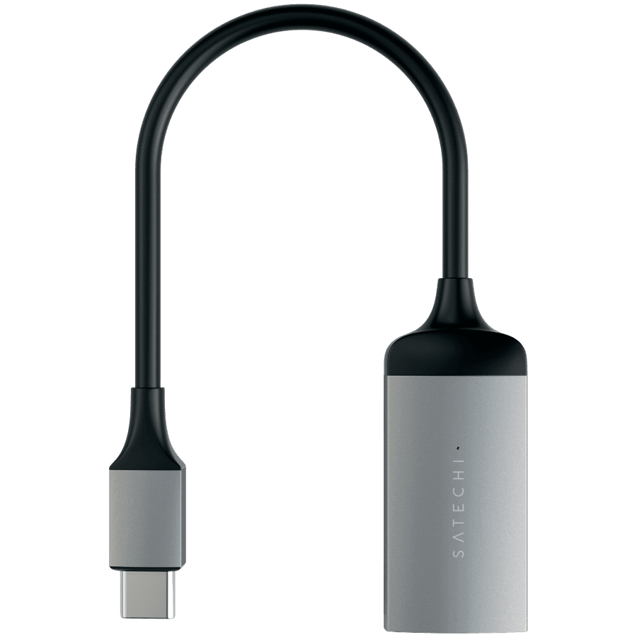 SATECHI Aluminum Type-C to HDMI Adapter 4K 60Hz Space Gray 4