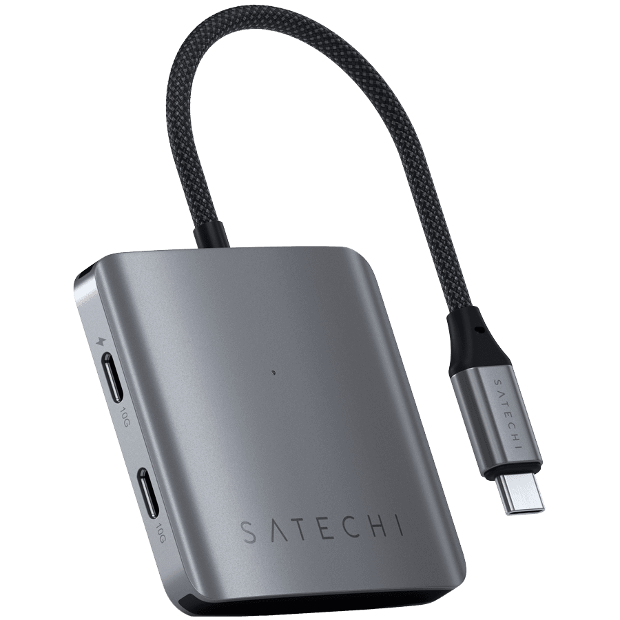 SATECHI 4-Port USB-C Hub with PD