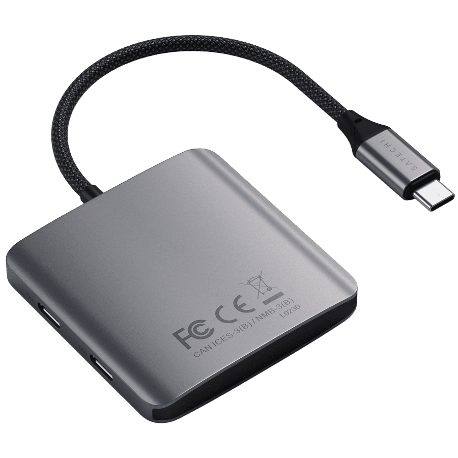 SATECHI 4-Port USB-C Hub with PD 2