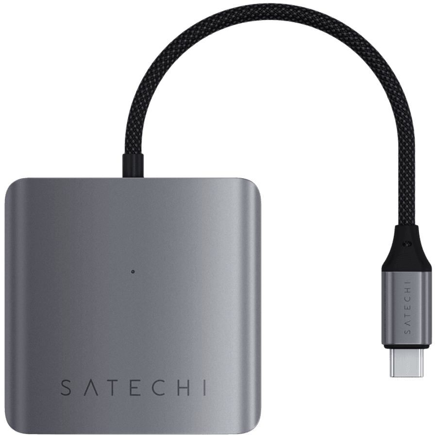 SATECHI 4-Port USB-C Hub with PD 3