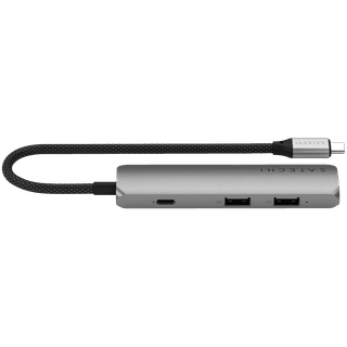 SATECHI 4-in-1 USB-C Slim Multiport Adapter 4K (Space Grey)