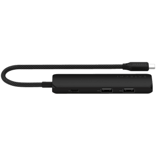SATECHI 4-in-1 USB-C Slim Multiport Adapter 4K (Black)