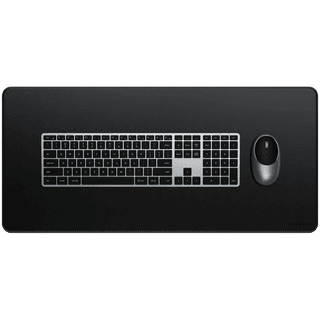 SATECHI Vegan-Leather Premium Desk Mat (Black)