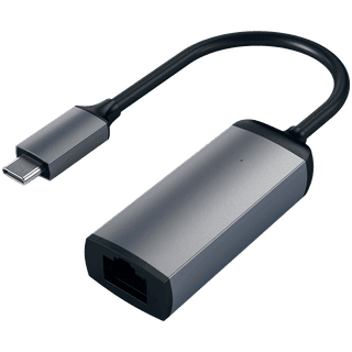 SATECHI Aluminum Type-C to Gigabit Ethernet Adapter Space Gray