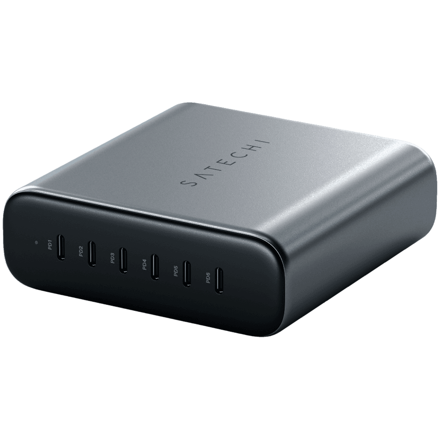 SATECHI 200W USB-C 6-Port PD GaN Charger - EU 2