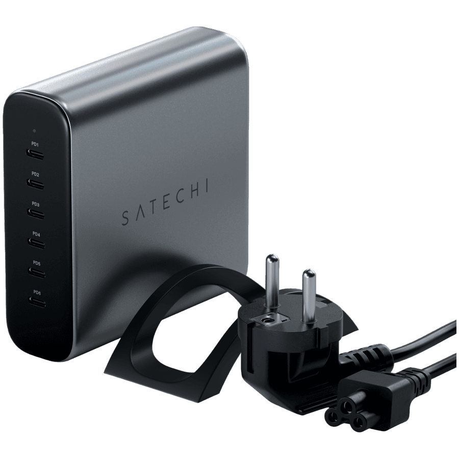 SATECHI 200W USB-C 6-Port PD GaN Charger - EU 4