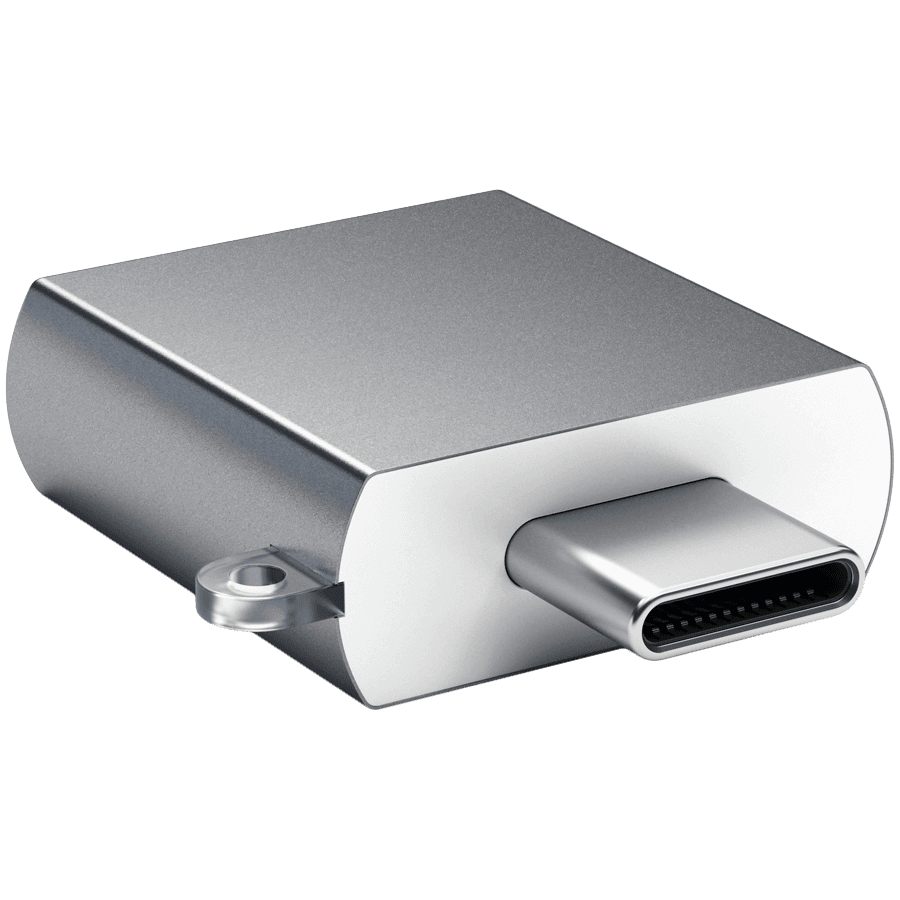 SATECHI Aluminum Type-C to USB 3.0 Adapter Space Gray 3