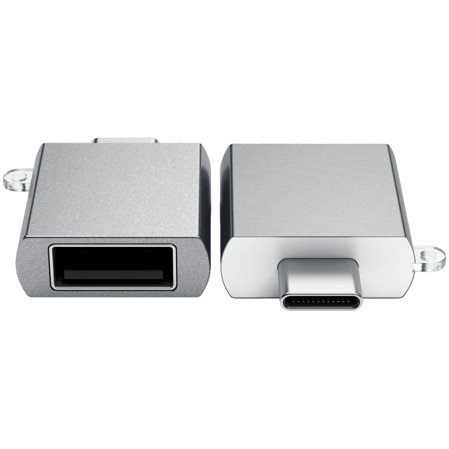 SATECHI Aluminum Type-C to USB 3.0 Adapter Space Gray 4