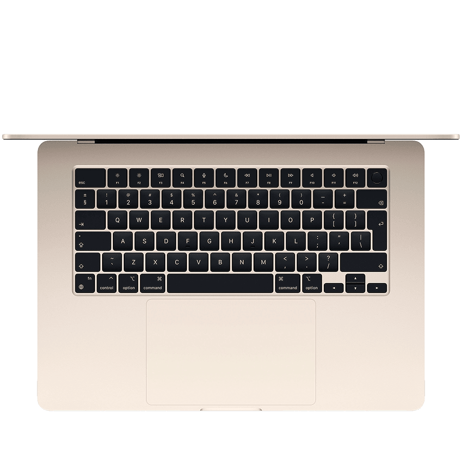 15-inch MacBook Air: Apple M3 chip with 8-core CPU and 10-core GPU, 16GB, 512GB SSD - Starlight 2