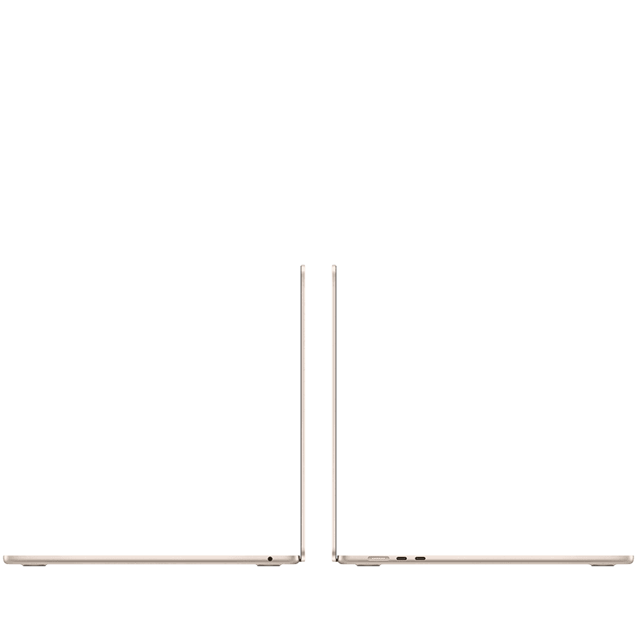 15-inch MacBook Air: Apple M3 chip with 8-core CPU and 10-core GPU, 16GB, 512GB SSD - Starlight 3