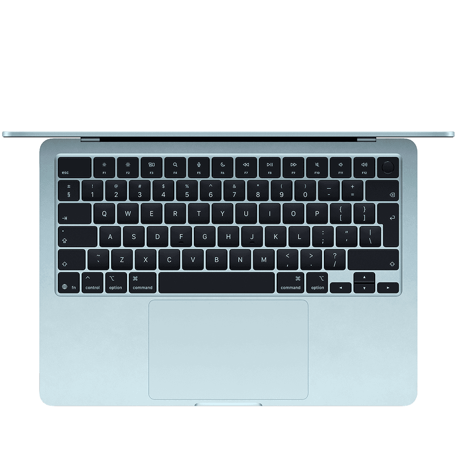 13-inch MacBook Air: Apple M4 chip with 10-core CPU and 10-core GPU, 24GB, 512GB SSD - Sky Blue 2