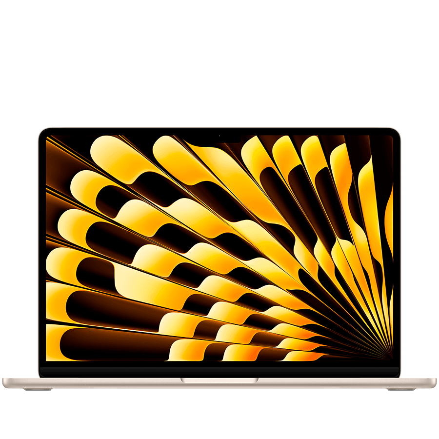 13-inch MacBook Air: Apple M3 chip with 8-core CPU and 10-core GPU, 16GB, 512GB SSD - Starlight