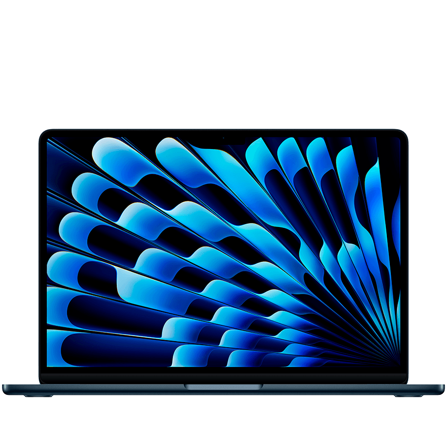 13-inch MacBook Air: Apple M4 chip with 10-core CPU and 10-core GPU, 24GB, 512GB SSD - Midnight