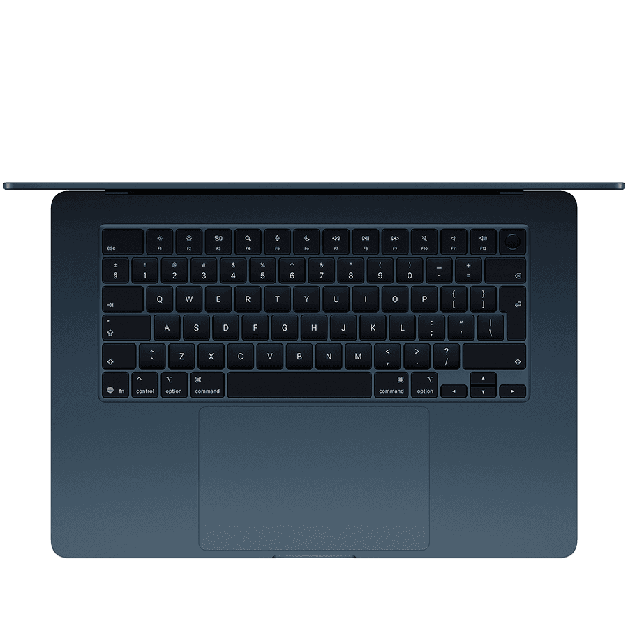 15-inch MacBook Air: Apple M4 chip with 10-core CPU and 10-core GPU, 24GB, 512GB SSD - Midnight 2