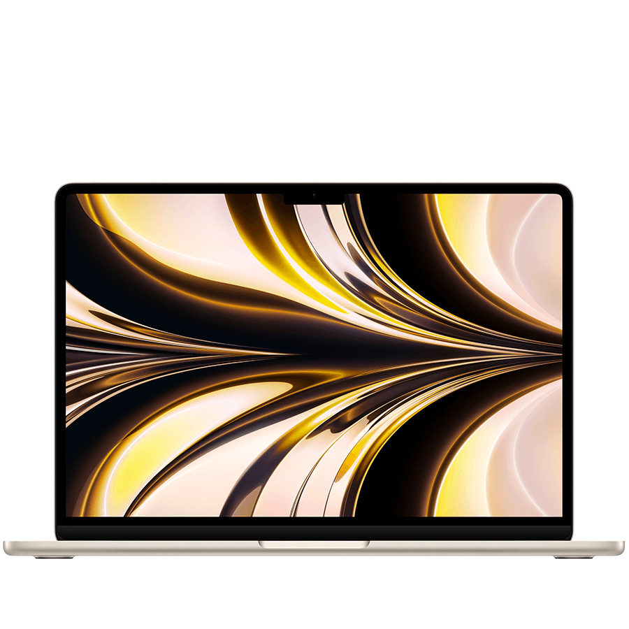 13-inch MacBook Air: Apple M2 chip with 8-core CPU and 8-core GPU, 16GB, 256GB - Starlight