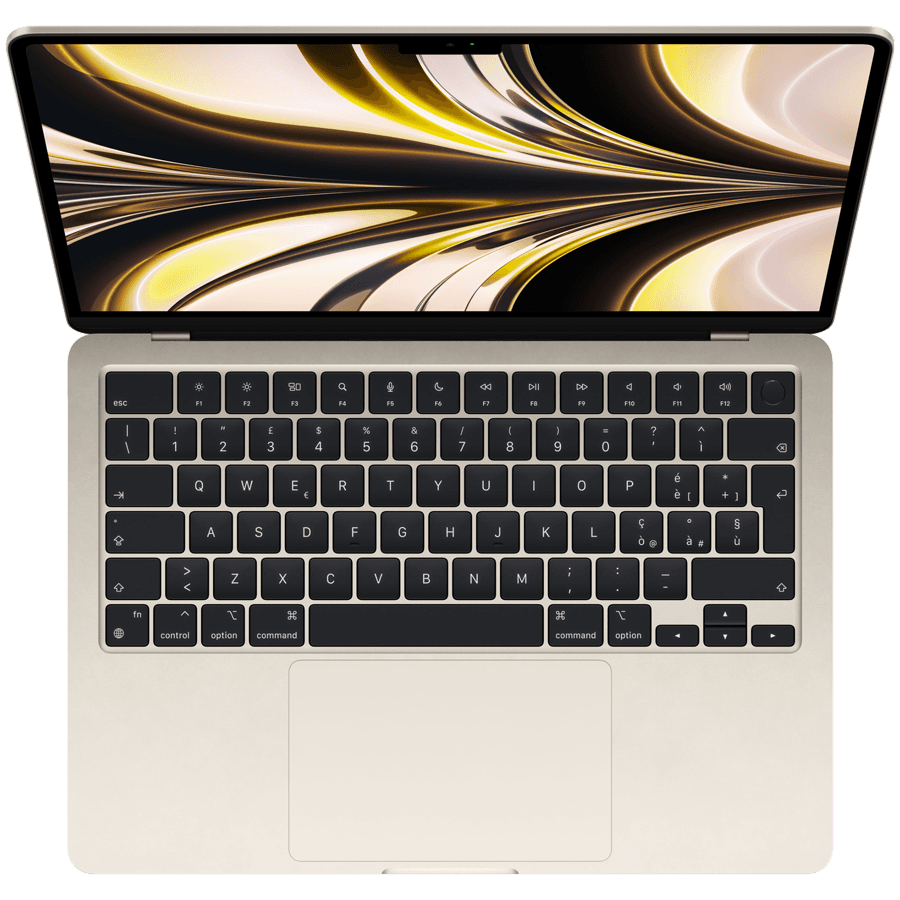 13-inch MacBook Air: Apple M2 chip with 8-core CPU and 8-core GPU, 16GB, 256GB - Starlight 3