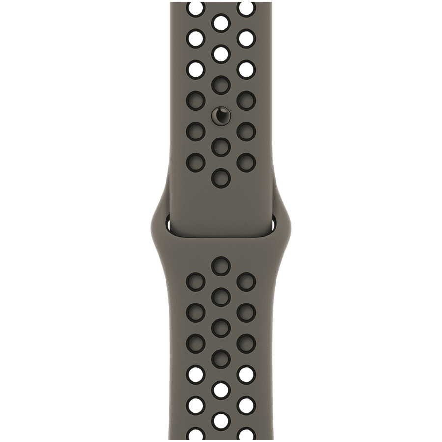 41mm Olive Grey/Black Nike Sport Band