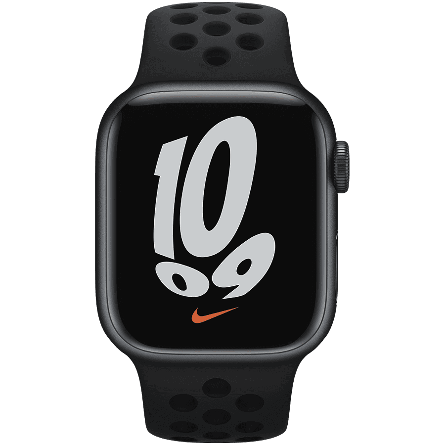 41mm Black/Black Nike Sport Band 3
