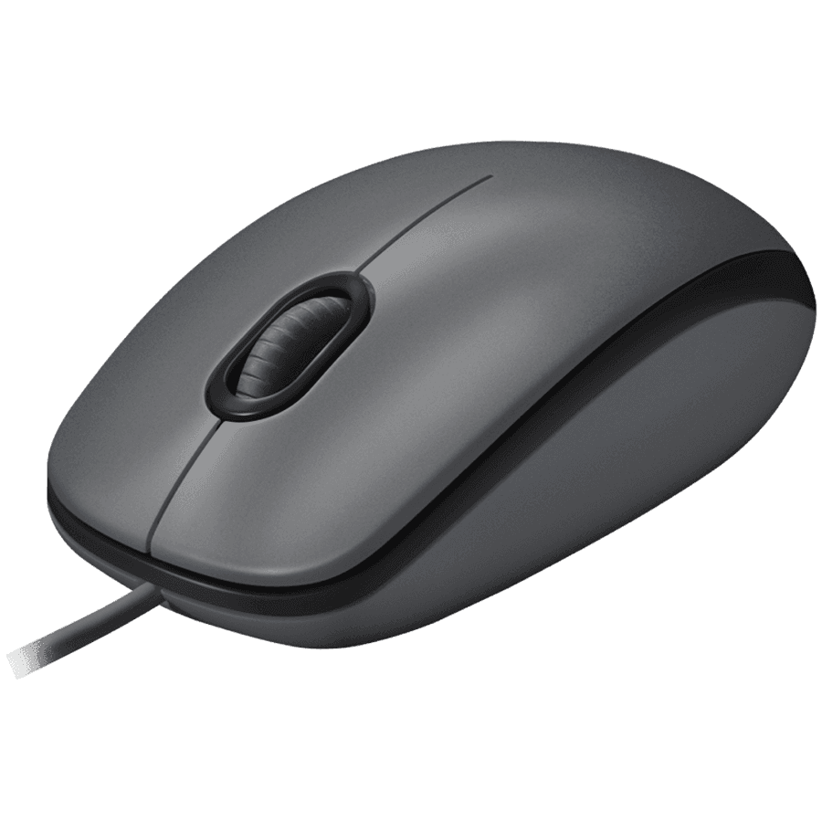 LOGITECH Mouse M100 - BLACK - USB - EMEA-914 - AKOYA HANGTAB BOX M100 3