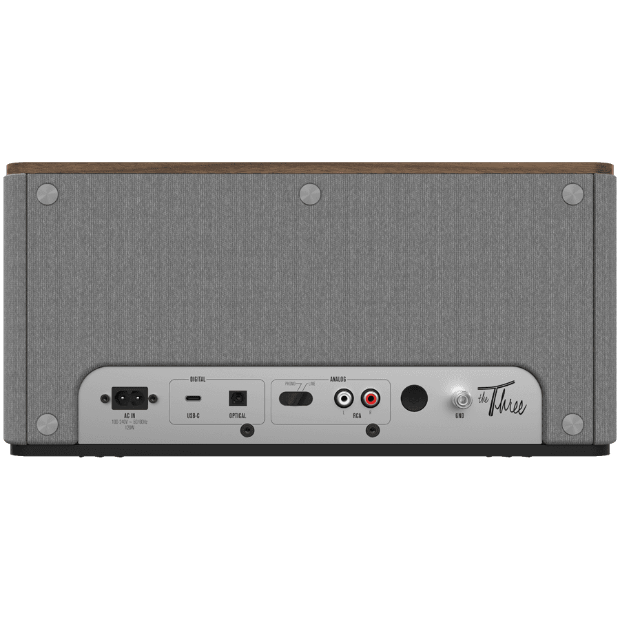 Klipsch Home Audio System The Three Plus, Walnut 7