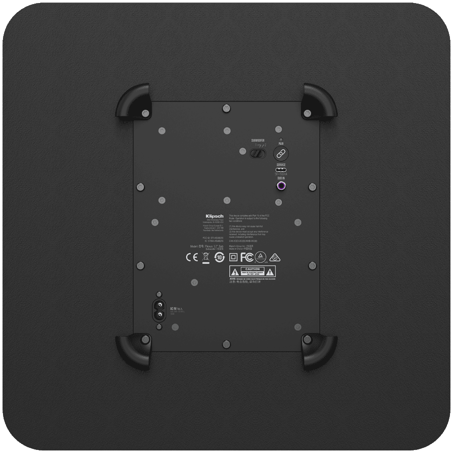 Klipsch Flexus SUB 200 Subwoofer 12", Black 5