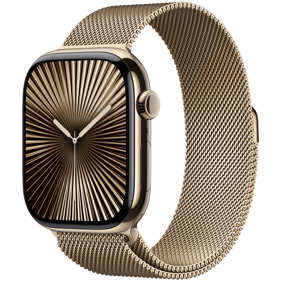 46mm Gold Milanese Loop - S/M 2