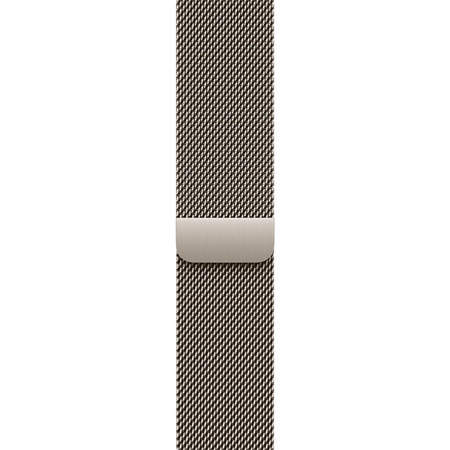 46mm Natural Milanese Loop - S/M