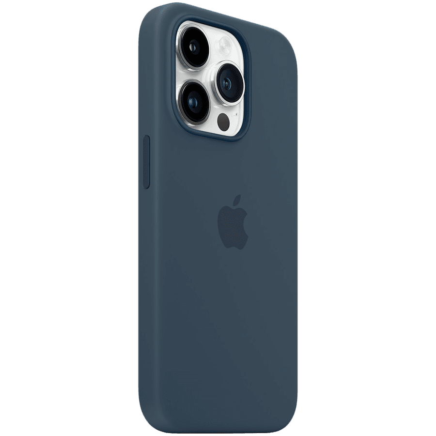 iPhone 14 Pro Silicone Case with MagSafe - Storm Blue 2