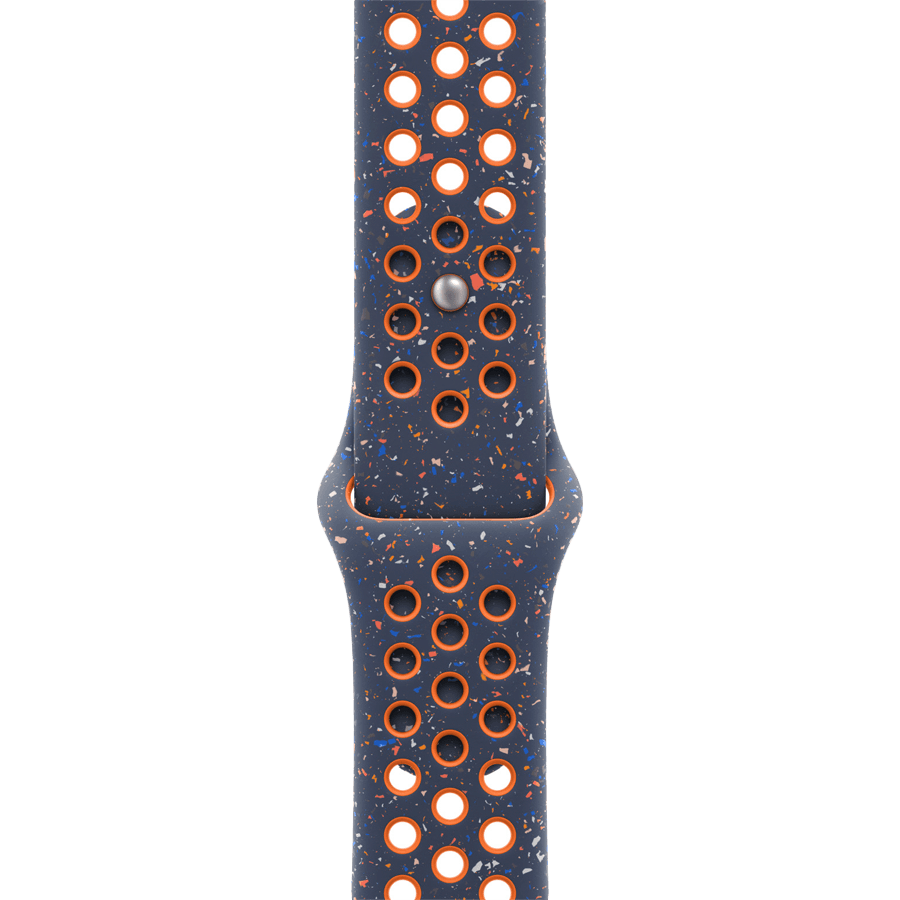 46mm Blue Flame Nike Sport Band - S/M