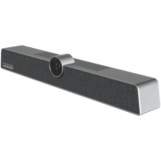 Prestigio Solutions Video Conferencing Collaboration Bar Alpha: UHD, 12MP, 6 mic, 8m (Range), Connection via USB Type-C or AUX