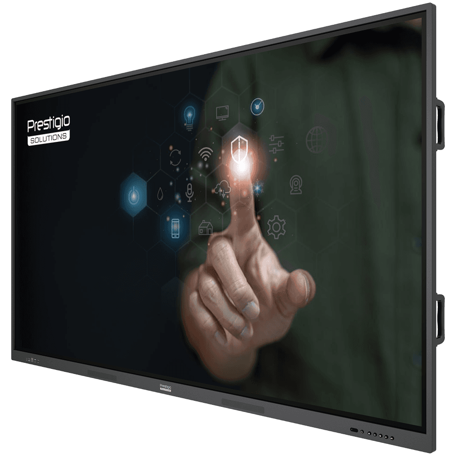 PRESTIGIO SOLUTIONS Multiboard 86" Light Series UHD 4K, Android 13, Wi-Fi, 40TP, touch pen 2