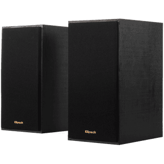 Klipsch Reference R-41PM Powered Bookshelf Speakers, Black, Pair