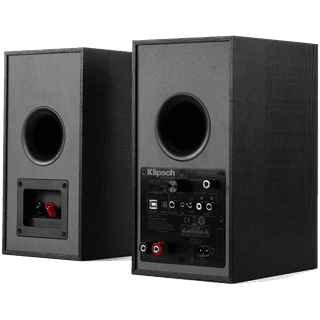 Klipsch Reference R-41PM Powered Bookshelf Speakers, Black, Pair