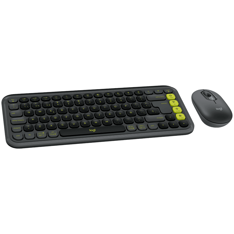 LOGITECH POP ICON COMBO - GRAPHITE - US INT'L - BT - INTNL-973 2